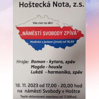 Náměstí Svobody zpívá - 2023